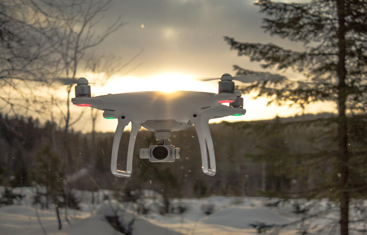Des drones pour surveiller les chantiers ?